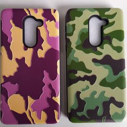 FUNDA REFORZADA SAMSUNG A20S DISEÑO CAMUFLADO VERDE