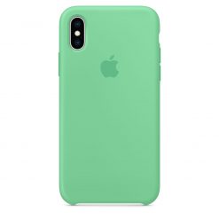 SILICONA LOGO ORIGINAL VERDE CLARO IPHONE 16