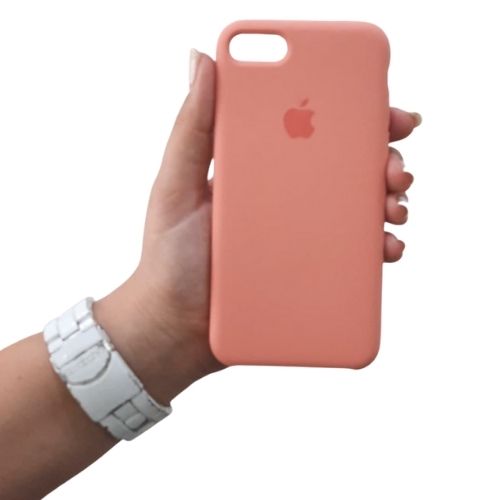 SILICONA LOGO ORIGINAL NARANJA IPHONE 11