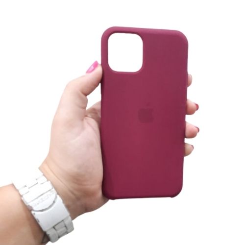 SILICONA LOGO ORIGINAL MAGENTA IPHONE 17 PRO