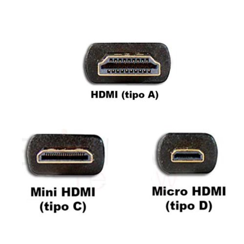 KIT HDTV 3 EN 1. Mini Hdmi + Micro Hdmi Cable 1.5m - Imagen 2