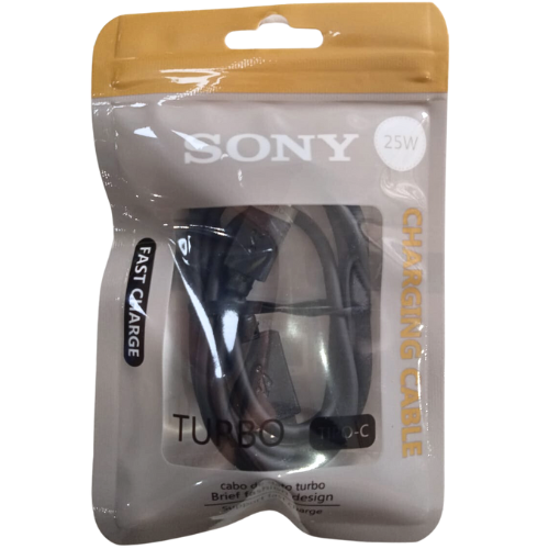 CABLE TIPO C CARGA RAPIDA Y DATOS 25w BOLSITA SON