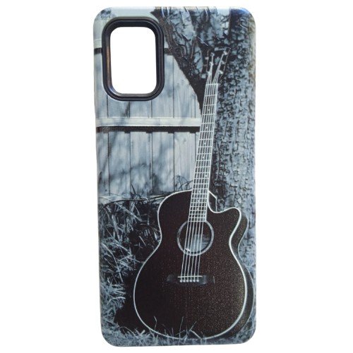 FUNDA REFORZADA MOTOROLA G8 PLUS DISEÑO GUITARRA