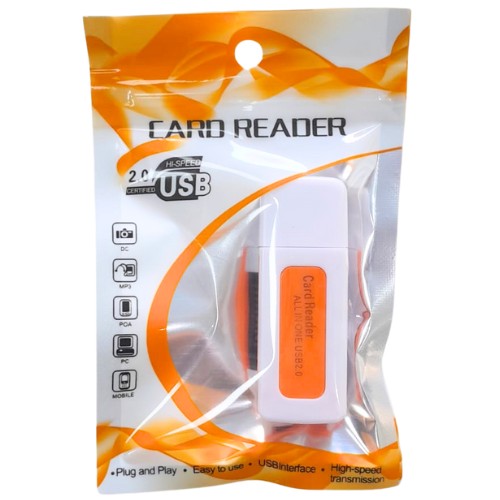 LECTOR DE MEMORIA SD MULTITARJETA USB