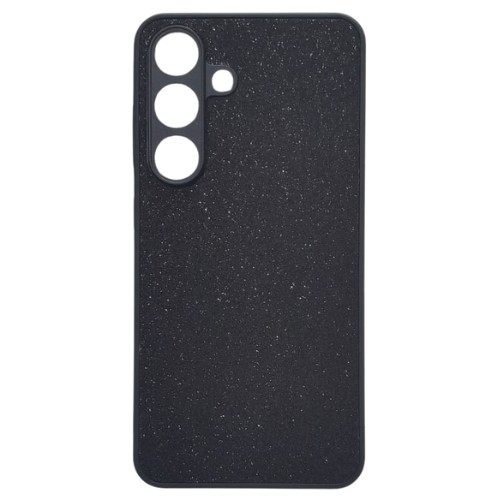 TPU GLITTER BORDE NEGRO SAMSUNG S24 S25