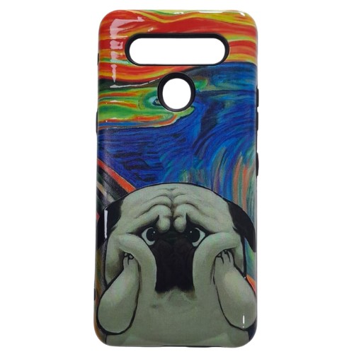 FUNDA REFORZADA LG K41S K51S DISEÑO PERRITO