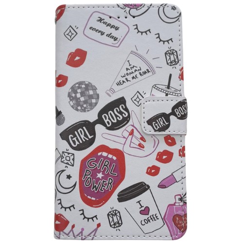 FLIP COVER AGENDA UNIVERSAL 6,3'' DISEÑO GIRLS