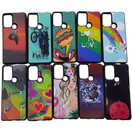 FUNDA REFORZADA DISEÑOS SURTIDOS MOTOROLA G60S