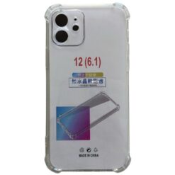 TPU TRANSPARENTE ANTIGOLPE IPHONE 12 C/PROTECCION DE CAMARA