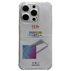 TPU TRANSPARENTE ANTIGOLPE IPHONE 15 PRO C/ PROTEC. DE CAMARA