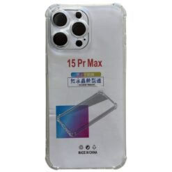 TPU TRANSPARENTE ANTIGOLPE IPHONE 15 PROMAX / ULTRA C/ PROTECC. DE CAMARA