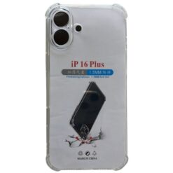 TPU TRANSPARENTE ANTIGOLPE IPHONE 16 PLUS C/PROTECCION DE CAMARA