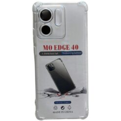 TPU TRANSPARENTE ANTIGOLPE MOTOROLA EDGE 40 C/PROTECCION DE CAMARA
