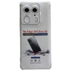 TPU TRANSPARENTE ANTIGOLPE MOTOROLA EDGE 50 ULTRA C/ PROTECCION DE CAMARA