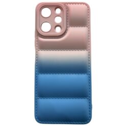 FUNDA PUFFER MOTOROLA EDGE 40 ROSA/CELESTE