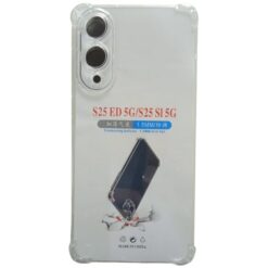 TPU TRANSPARENTE ANTIGOLPE SAMSUNG S25 EDGE  C/PROTECCION DE CAMARA