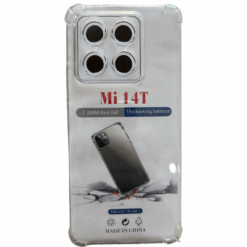TPU TRANSPARENTE ANTIGOLPE XIAOMI 14T C/PROTECCION DE CAMARA