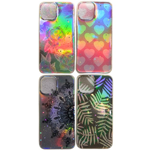 TPU IPHONE 12 / 12PRO DISEÑOS HOLOGRAFICOS