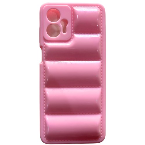 FUNDA PUFFER MOTOROLA G13 G23 ROSA