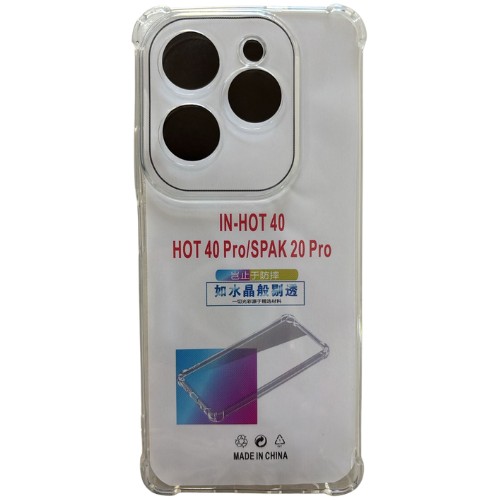 TPU TRANSPARENTE ANTIGOLPE INFINIX HOT 40/40 PRO