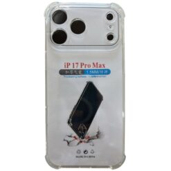 TPU TRANSPARENTE ANTIGOLPE IPHONE 17 PROMAX C/PROTECCION DE CAMARA