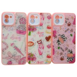 FUNDA REFORZADA MOTOROLA EDGE 30 DISEÑO VACA BRILLITOS