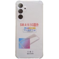 TPU TRANSPARENTE ANTIGOLPE SAMSUNG A16 C/ PROTECCION DE CAMARA