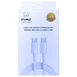 CABLE TIPO C A TIPO C MACHO-MACHO 45W TIME