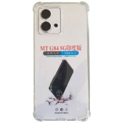 TPU TRANSPARENTE ANTIGOLPE MOTOROLA G84 C/ PROTECCION DE CAMARA