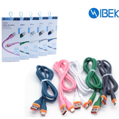 CABLE USB TIPO C IBEK 6A