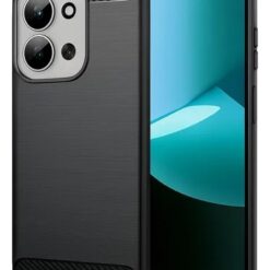 FUNDA ALTO IMPACTO FIBRA CARBONO REDMI 15C