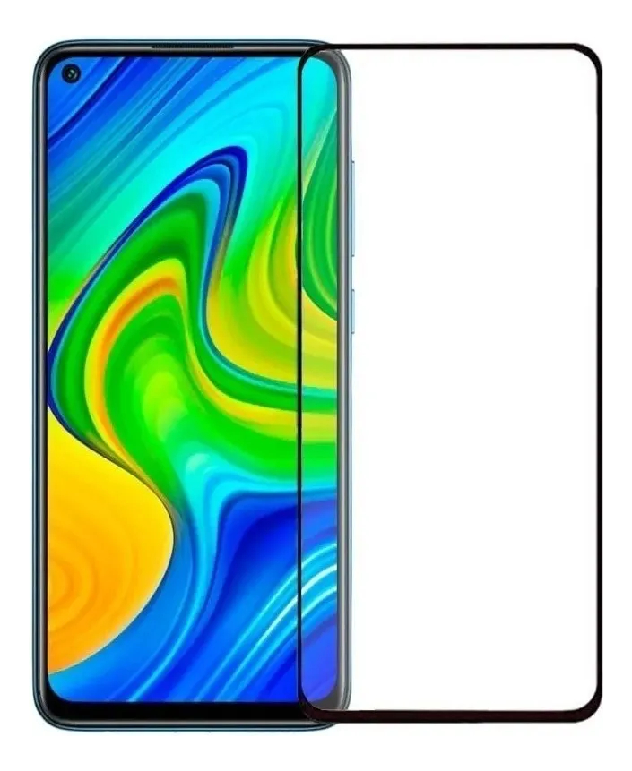 VIDRIO TEMPLADO FULL *9D* XIAOMI REDMI NOTE 9