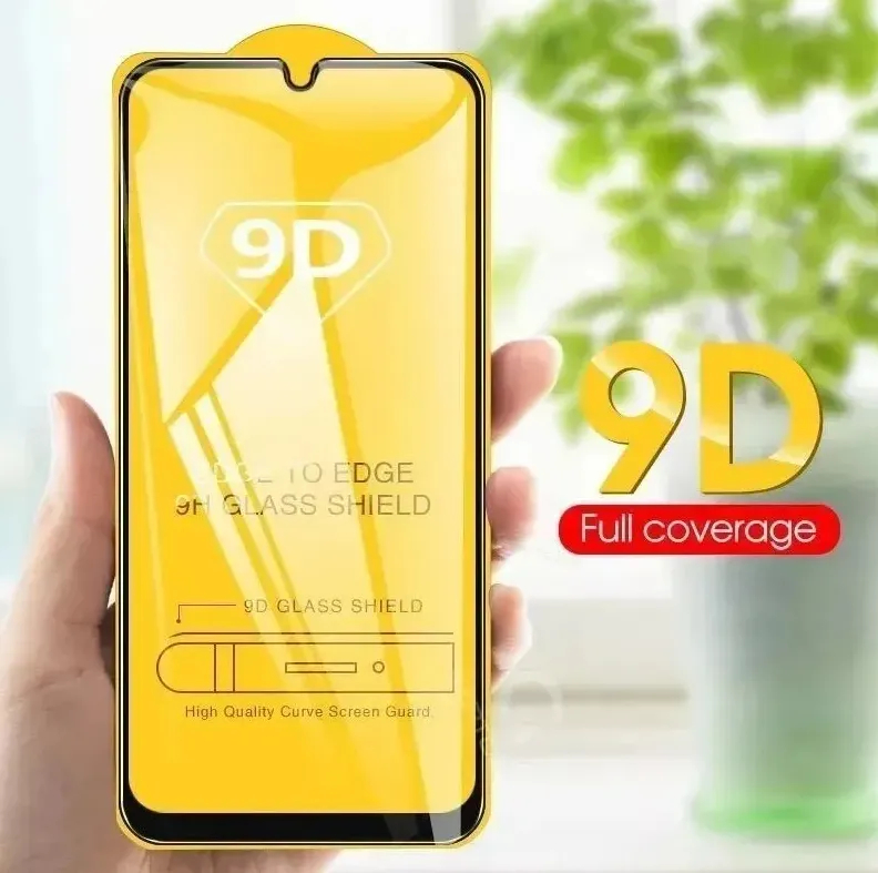 VIDRIO TEMPLADO FULL *9D* XIAOMI REDMI NOTE 9 - Imagen 3