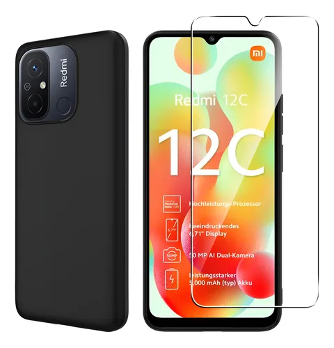 VIDRIO TEMPLADO FULL *9D* XIAOMI REDMI 12C