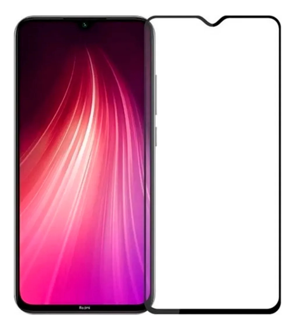 VIDRIO TEMPLADO FULL *9D* XIAOMI REDMI NOTE8