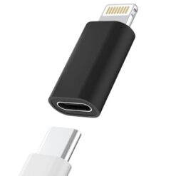 ADAPTADOR ENTRADA TIPO C HEMBRA A LIGHTNING MACHO