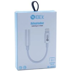 ADAPTADOR 3.5 MM HEMBRA A LIGHTNING MACHO IBEK
