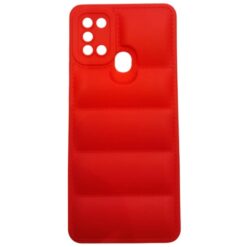 FUNDA PUFFER SAMSUNG A10S ROJO