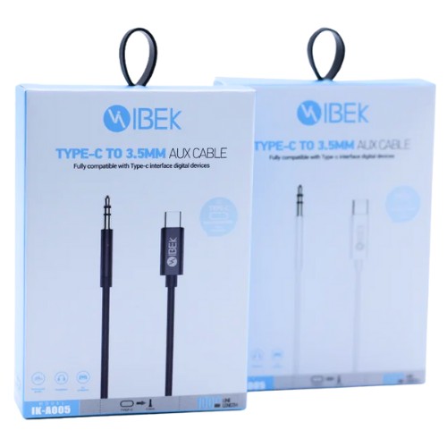 CABLE TIPO C A AUXILIAR 3.5MM IBEK