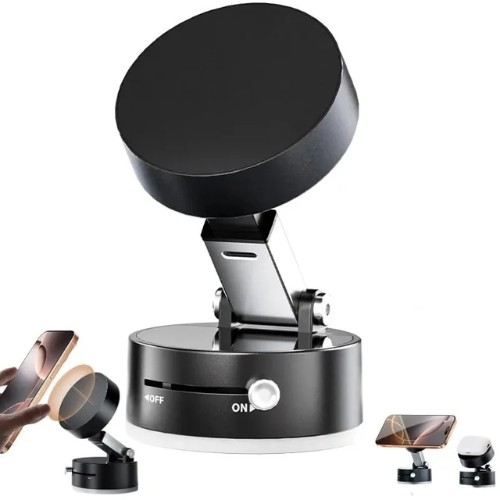 SOPORTE HOLDER ROSA VENTOSA MAGNETICO PARA CELULAR