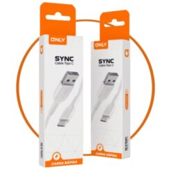 CABLE USB A TIPO C SYNC CARGA RAPIDA