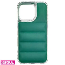 FUNDA PUFFER SOUL IPHONE 15 TURQUESA