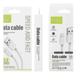 CABLE USB FICHA IPHONE 3A PRO21