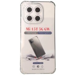 TPU TRANSPARENTE ANTIGOLPE XIAOMI 15T C/PROTECCION DE CAMARA
