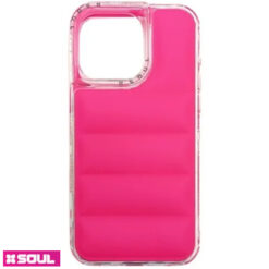 FUNDA PUFFER SOUL IPHONE 15 FUCSIA