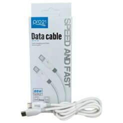 CABLE TIPO C A TIPO C 65W PRO21