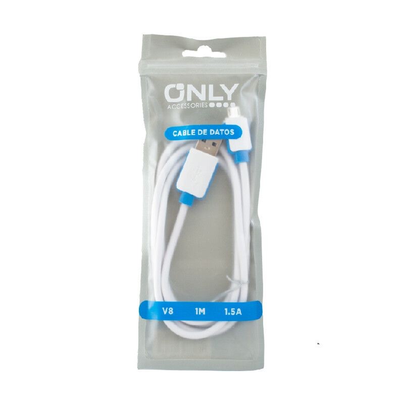 CABLE USB FICHA MICROUSB 1.5A - Imagen 3