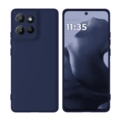 SILICONA SOFT AZUL OSCURO MOTOROLA G15 G17