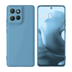 SILICONA SOFT CELESTE MOTOROLA G15 G17