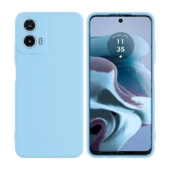 SILICONA SOFT CELESTE PASTEL MOTOROLA G34 G45